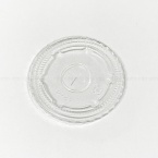 プラスチックカップ用フタ　87mm口径 2,000個(PS製)　平フタ(ストロー穴付)　※クリアーカップSNP専用 ※沖縄・離島 送料別途 ※個人宅配送不可