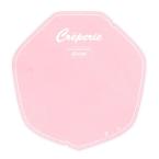 クレープ包装紙 3,000枚　上質紙　デリシャス(変形)ピンク　263×252mm　※北海道・四国・九州・沖縄・離島 送料別途