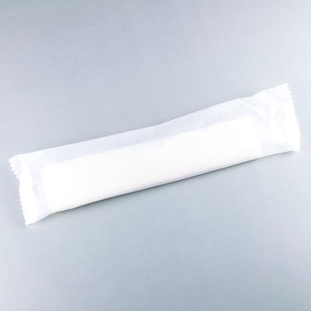 パルプ不織布おしぼり　300×265mm　丸型 1,000本　ピュアホワイトレギュラーL無地