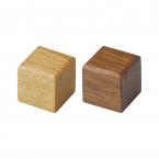 カードスタンド　プライススタンド　木製 木理-50 立方体