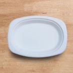 バガスフードプレート　400個 ※電子レンジ可　※沖縄・離島 送料別途