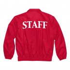 イベントブルゾン　STAFFロゴ入り
