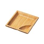 エコ竹製食器　箸置き付き皿　ETHICLE(エシクル) ECL-53-1