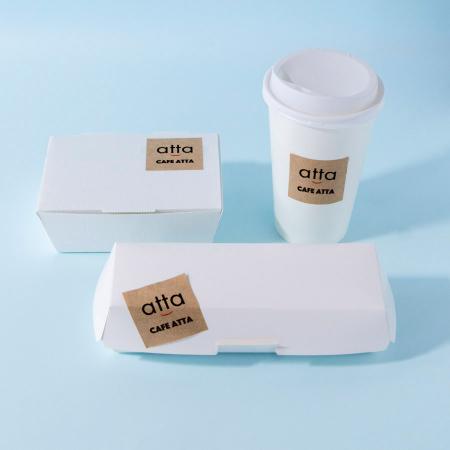 B0011-0023｜ステッカー 丸型 クラフト データ入稿｜飲食店用品