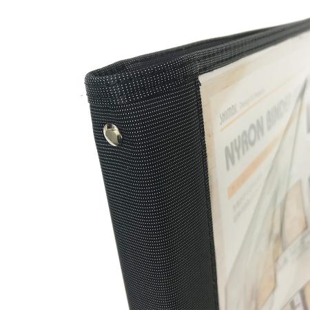 NY-BOLD BINDER-ABW｜クリアメニューブック A4・6ページ NY-BOLD