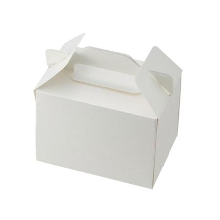 カットケーキ箱(2・3個用)　スリムエコキャリーケーキ箱　10.5×15 100枚　※沖縄・離島 送料別途