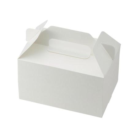 カットケーキ箱(4・5個用)　スリムエコキャリーケーキ箱　12×18 100枚　※沖縄・離島 送料別途