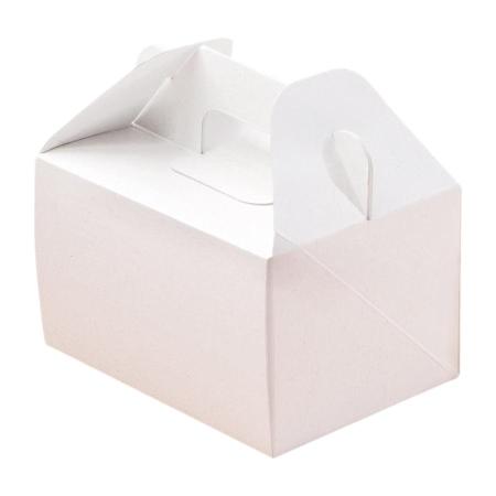 カットケーキ箱(2・3個用)　エコパームキャリーBOX　S 100枚　※沖縄・離島 送料別途