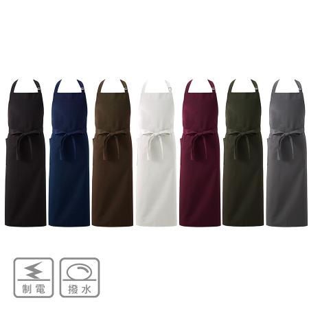[ 最終 ] minimatoi　カシュクールエプロンop コットンヘンプカシュクールエプロンOP［サンドベージュ］［着丈