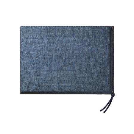 【欠品中5月上旬入荷予定】和風メニューブック　B5横・2ページ 紐タイプ つむぎ-312 つむぎタイプ横型メニュー えいむ(Aim)