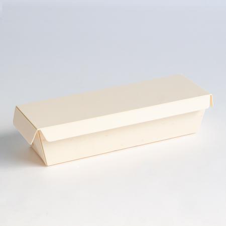 POPLAR-5049set｜ポプラBOX 長折1本(本体+平フタ) 200個セット｜飲食店