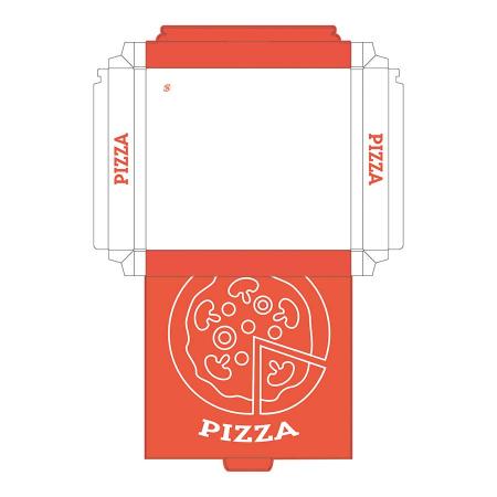 専用ページ　アサ AOEQ-PB-006｜ピザボックス 『ロゴ』 12インチ ※受注生産品 atta