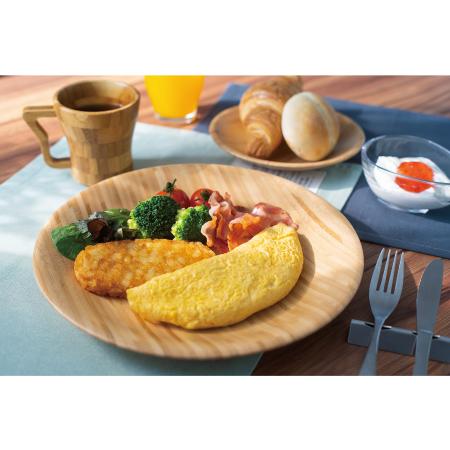 ECL-13|エコ竹製食器 プレート皿 小 ETHICLE(エシクル) ECL-13 ECL-13|エコ竹製食器 プレート皿 小 ETHICLE(エシクル) ECL-13