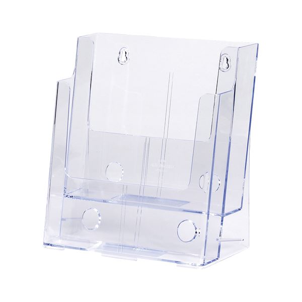CSD-2772-00｜セキセイ カタログスタンド A4 縦2段 CSD-2772-00 パンフレットスタンド｜飲食店用品・印刷通販のatta(アッタ)