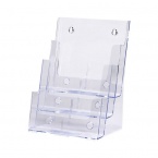 セキセイ　カタログスタンド　A4 縦3段　CSD-2773-90　パンフレットスタンド