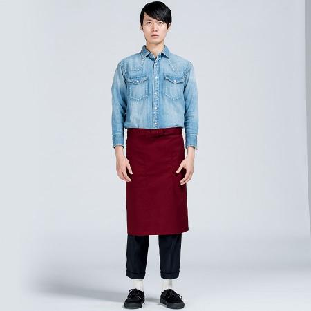 【在庫限り】ミドルエプロン　00876-MMA　トムス(TOMS)