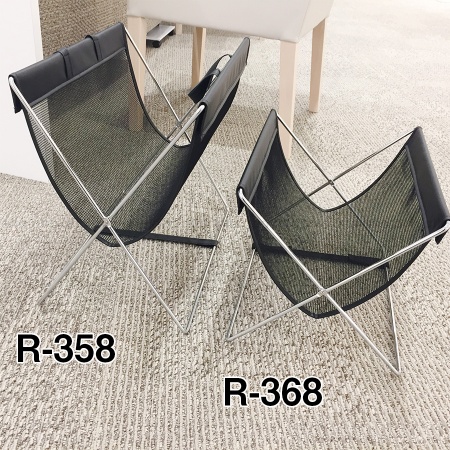 R-358｜セルフワゴン・メッシュ×レザー調PVC ホワイト R-358 手荷物 