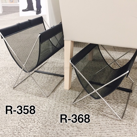 R-358｜セルフワゴン・メッシュ×レザー調PVC ホワイト R-358 手荷物 