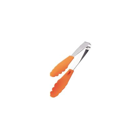 抗菌耐熱マルチトング(ストッパー付) オレンジ (235mm) 13809032