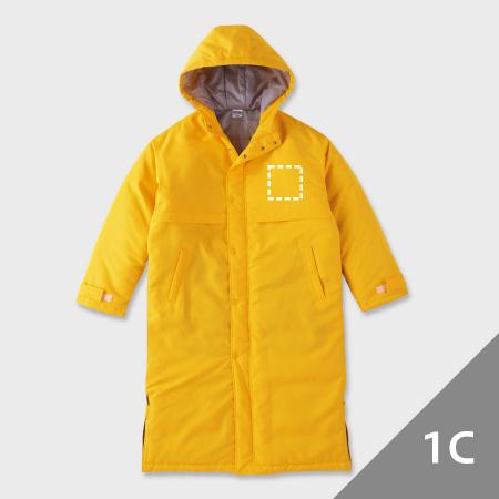 AOW-014-4｜ベンチコート オリジナルプリント 1色《左胸1か所+