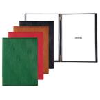 洋風メニューブック　A4・4ページ　メニュークリップタイプ　MS-301A シンビ(SHIMBI)