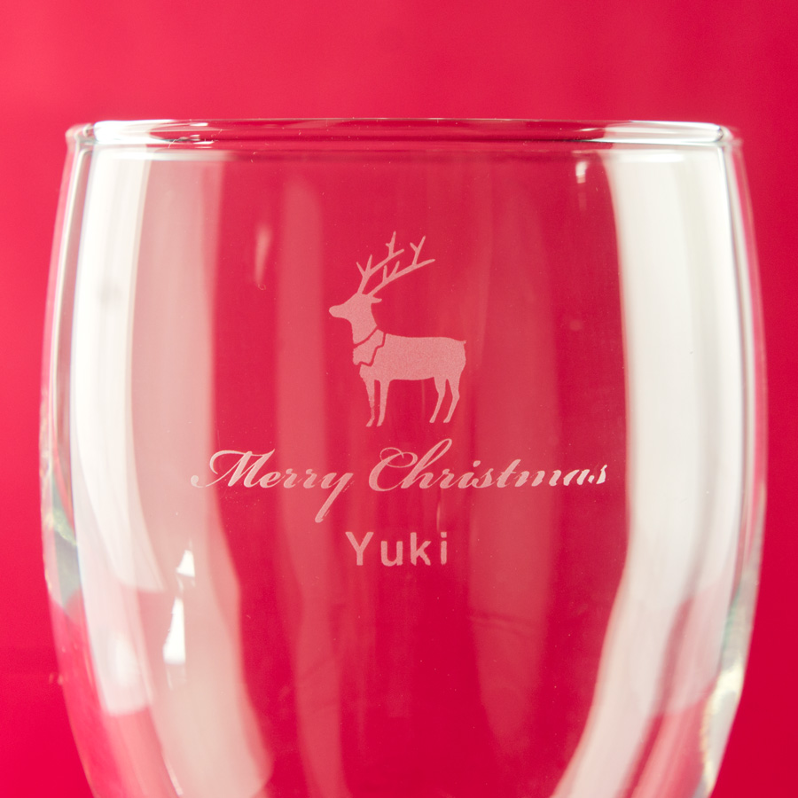 S0004 0003 オリジナルグラス彫刻 ワイングラス クリスマスデザイン 飲食店用品 印刷通販のatta アッタ S0004 0003 オリジナルグラス彫刻 ワイングラス クリスマスデザイン 飲食店用品 印刷通販のatta アッタ