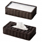 ティッシュケース　W260×H70×D140mm　PPラタン　AT-256N えいむ(Aim)