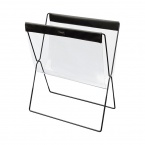 サイドワゴン　Lサイズ　クリアビニール×合皮　R-346　4990630346004　サキ(SAKI COLLECTION)