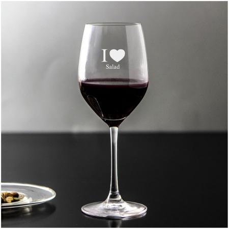 ヴィノグランデ 赤ワイングラス レーザー彫刻(サンドブラスト) 【データ入稿】