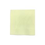 カクテルナプキン　4折 2プライ 245×245mm　イエロー 3,000枚　※北海道・沖縄・離島 送料別途 ※個人宅配送不可