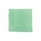 カクテルナプキン　4折 2プライ 245×245mm　グリーン 3,000枚　※北海道・沖縄・離島 送料別途 ※個人宅配送不可