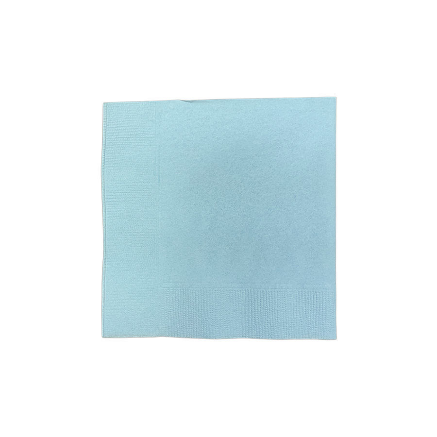 カクテルナプキン 4折 2プライ 245×245mm ブルー 3,000枚 ※北海道・沖縄・離島 送料別途 ※個人宅配送不可