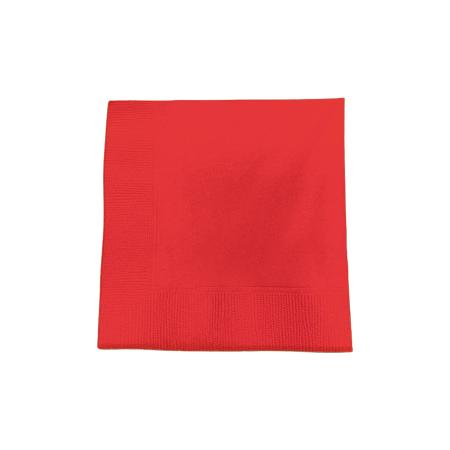 カクテルナプキン　4折 2プライ 245×245mm　イタリアンレッド 3,000枚　※北海道・沖縄・離島 送料別途 ※個人宅配送不可