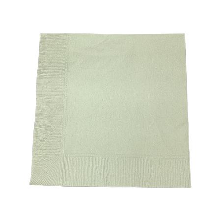 テーブルナプキン　4折 2プライ 325×325mm　オリーブ 3,000枚　※北海道・沖縄・離島 送料別途 ※個人宅配送不可