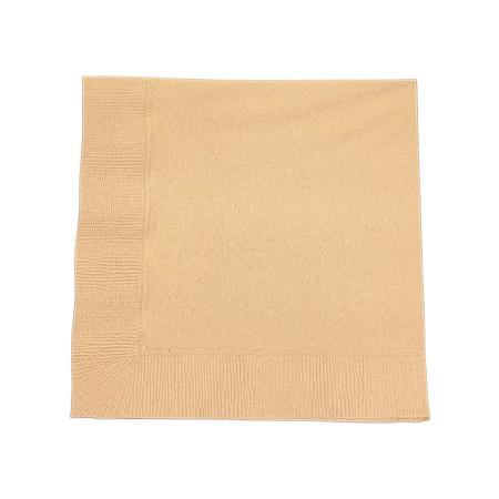 テーブルナプキン　4折 2プライ 325×325mm　カフェオレ 3,000枚　※北海道・沖縄・離島 送料別途 ※個人宅配送不可