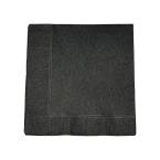 テーブルナプキン　4折 2プライ 325×325mm　ブラック 3,000枚　※北海道・沖縄・離島 送料別途 ※個人宅配送不可