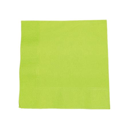 テーブルナプキン　4折 2プライ 325×325mm　アシッドグリーン 3,000枚　※北海道・沖縄・離島 送料別途 ※個人宅配送不可