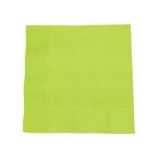 テーブルナプキン　4折 2プライ 325×325mm　アシッドグリーン 3,000枚　※北海道・沖縄・離島 送料別途 ※個人宅配送不可