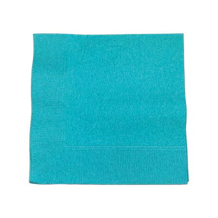 テーブルナプキン　4折 2プライ 325×325mm　マーメイドブルー 3,000枚　※北海道・沖縄・離島 送料別途 ※個人宅配送不可