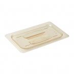 CAMBRO(キャンブロ)取手付カバー(ホットパン用) GN1/4用 (162x265mm) 40HPCH 13100293