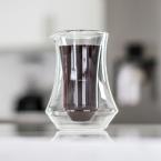 EQ断熱ガラス　ダブルウォールグラス　300ml カラフェ　KRUVE(クルーヴ)Pique Carafe ※沖縄・離島 送料別途