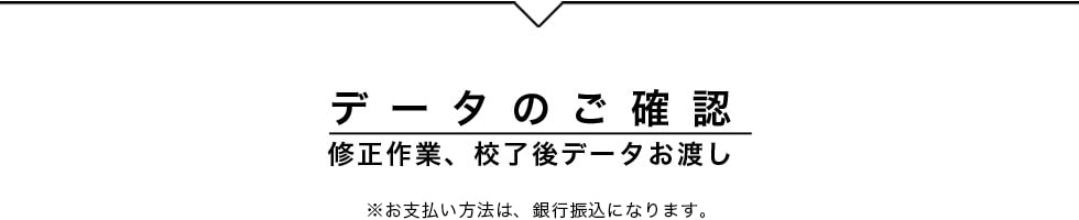 データのご確認